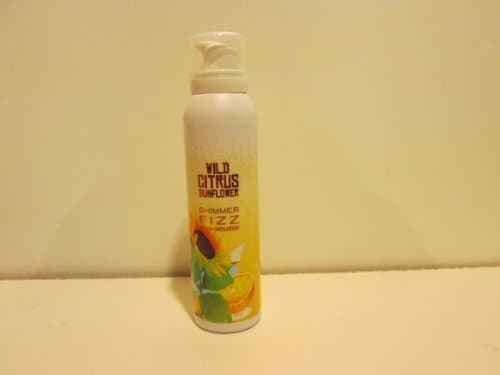 Bath and Body Works Wild Citrus Sunflower Shimmer Fizz Body Mousse 3.5 oz