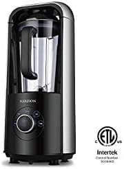 Flexzion Vacuum Blender Smoothie Maker - Portable Electric High Speed Fruit Vegetable Juicer Antioxidation Frozen Ice Shake Green Wheat Grass Drink Mixer Machine for Home Kitchen Personal & Household