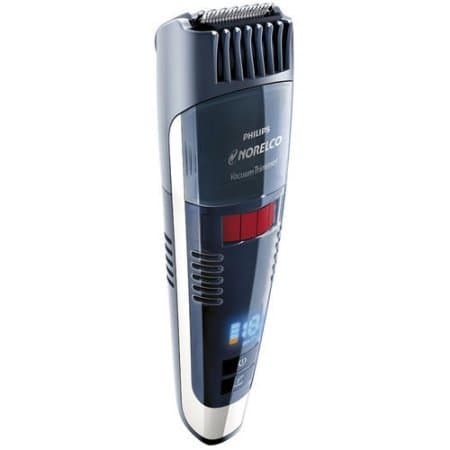 Philips Norelco BeardTrimmer 7300, vacuum trimmer with adjustable length settings (Model # QT4070/41)