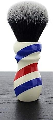 Yaqi Barber Pole Shaving Brush, Tuxedo