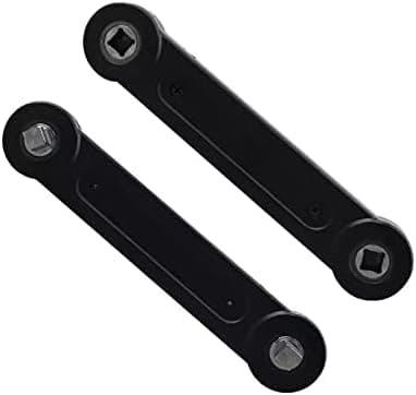 Extension Wrench, Universal 1/4" 3/8" Wrenches Practisol Home Car Vehicle Automotive Repair Tools for Hard-to-reach Areas, Home Car Repair Tool (Black)
