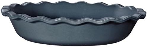 Emile Henry - 976131 Emile Henry 9 inch Pie Dish, Blue Flame, 9"