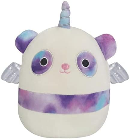 Squishmallows Official Kellytoy Plush 7.5 Inch Squishy Stuffed Toy Animal (Lander Pandacorn)