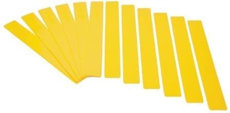 Oncourt Offcourt Long Lines - Set Contains 8 Lines & 4 Corners/Dirt Resistant/Yellow