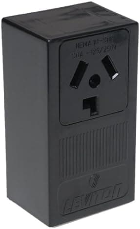 Leviton 5054 Dryer Outlet Receptacle 30A 125 250V 10-30R