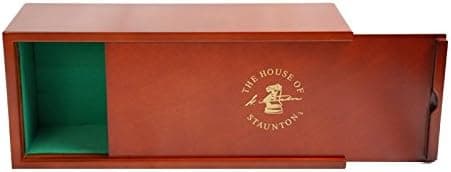 The House of Staunton Slide-top Chess Box (Mahogany)