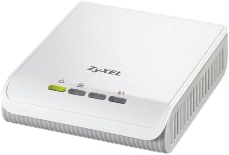 ZyXEL PLA400 200 Mbps Powerline HomePlug AV Desktop Fast Ethernet Adapter