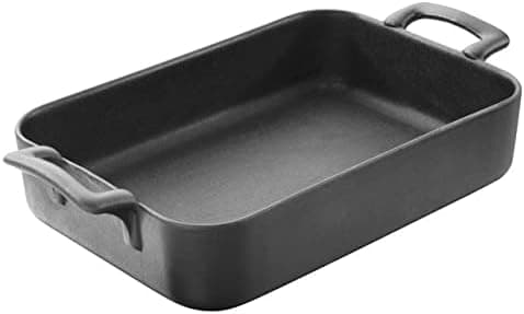 Revol BC0219N rectangular baking dish, 0.78 QT, Cast Iron Style