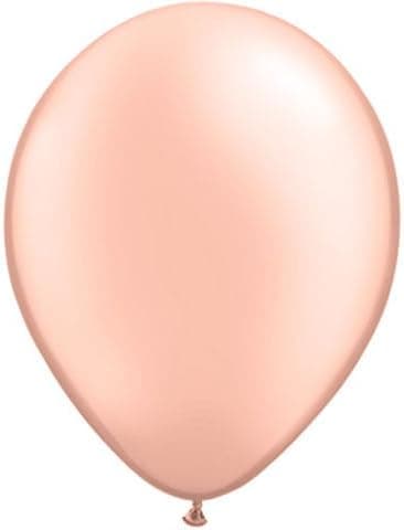 Qualatex 11" Peach Pearlized Balloons (100ct)