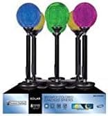 Boston Harbor GPB030A/032A/033A Assorted Colors Solar Light Balls