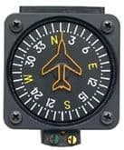 Precision Aviation PAI-700/14 Vertical Card Compass