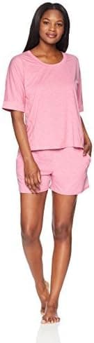 Amazon Brand - Arabella Women's Boxy Tee and Short Pajama Set