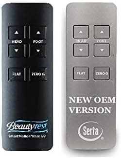 SmartMotion 1.0 (New Silver Generic Version) Replacement Remote for Adjustable Bed