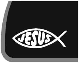 Jesus Fish Car Decal / Sticker