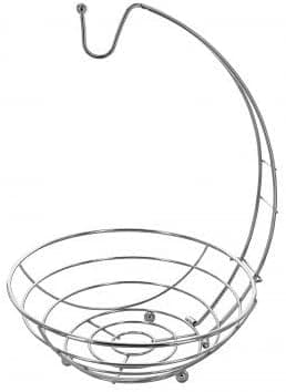Banana Hanger Chrome Wire Fruit Basket