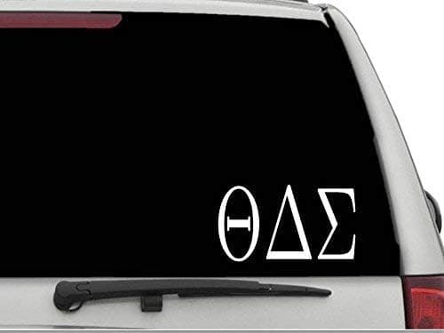 Decal Dan - "Theta Delta Sigma Car Truck Window Decal Sticker Laptop