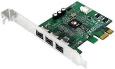 SIIG IO Card NN-FW0012-S1 9pin 6pin FireWire adapter 800 PCI-E RoHS Controller Card