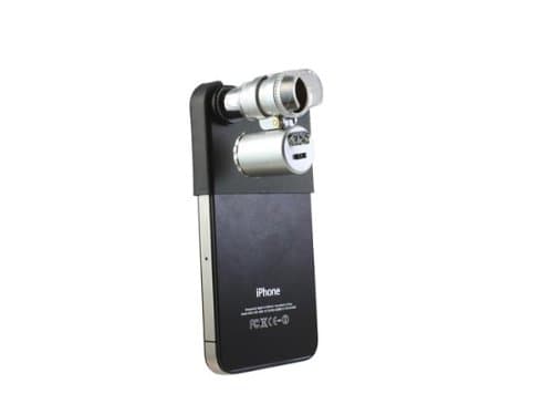 Protech iPhone 4 microscope 60X Lens with illumination Led