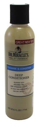Dr. Miracles Cleanse & Condition Deep Conditioner 6oz (3 Pack)