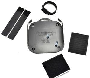 Cosmos Black color TV box wall mount case holder for Mac Apple TV MD199LL/A & AirPort Express Base Station MC414LL/A