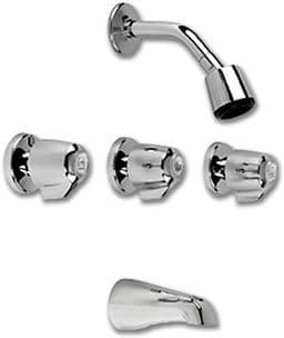 Gerber Three Handle Tub & Shower Faucet - 48-030
