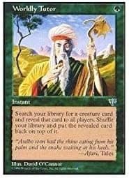 Magic: the Gathering - Worldly Tutor - Mirage