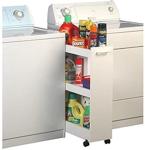 Venture Horizon Mobile Laundry Caddy White