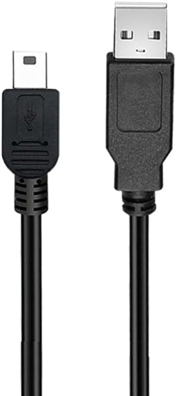 5FT USB Mini Cable Cord for Leapfrog LeapPad 3 Tablet, LeapPad Platinum,LeapPad Ultra Xdi, LeapReader Pen, Leapfrog LeapReader, LeapPad Ultra Kids Charger Charging Power Supply Charger Cord(Black