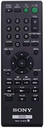 Original Sony RMT-D197A CD/DVD Remote Control (148943011)