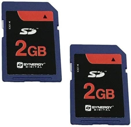 Canon Powershot A510 Digital Camera Memory Card 2X 2GB Standard Secure Digital (SD) Memory Card (1 Twin Pack)