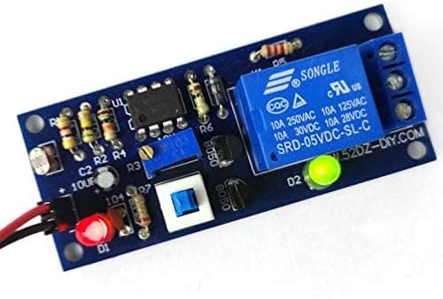 DDIY Optical Switch Module Led Spare Parts kit Corridor lamp Relay Manual Light Source Electronic Production for Welding Practice Learning Electronic Products