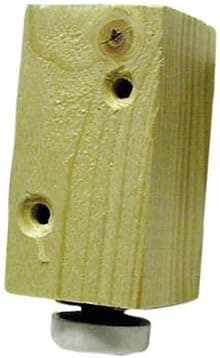 Wood Base Leg Leveler