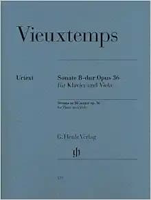 Sonata B flat minor - Op. 36 - viola and piano - with marked and unmarked string part - ( HN 577 ) (English, German and French Edition)