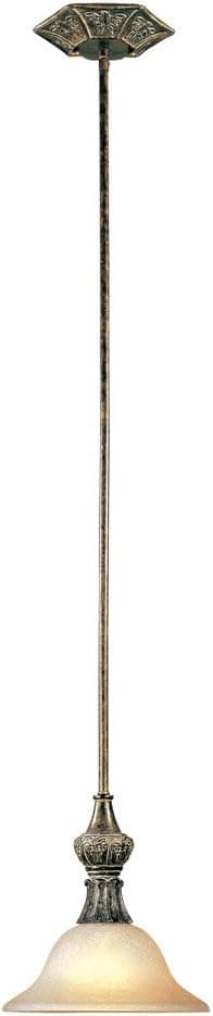 World Imports Lighting 3111-63 Avignon 1-Light Mini Pendant, French Bronze