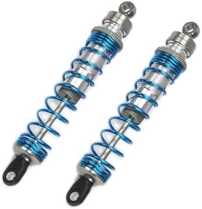 Nitro Rustler 1:10 Aluminum Alloy Rear Ultra Shocks Hop Up Upgrade, Grey/Gun Metal by Atomik RC - Replaces Part 3762A