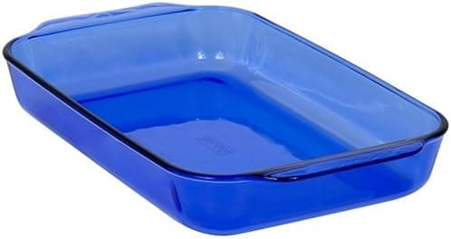 Pyrex Bakeware 9-by-13-Inch Rectangular Baking Dish, Cobalt