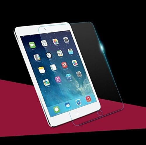 Moona iPad Mini 1 2 3 Screen Protector Tempered Glass 9H Hardness 2.5D Edge Bubble Free Anti-Fingerprint Scratch Resistant