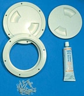 Hobie - Hatch Cover Kit 5" White - 5351W