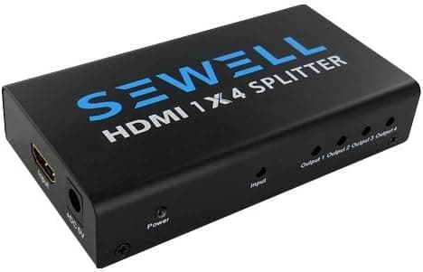 Sewell 4 Port HDMI Splitter, 1x4, v1.3b