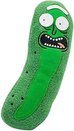 TAISHAN Cuddly Soft Toy 20cm Morty Plush Toys Cute Pickle Rick Soft Plush Stuffed Toys Funny Cucumber Stuffed Dolls Girls Kids Birthdays Gifts