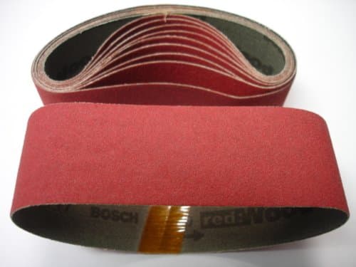 Bosch SCBR120B 1-1/2 x 12" 120G Sanding Belt 10 pc 968