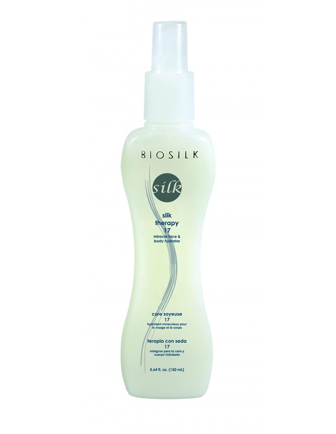 Biosilk Silk Therapy 17 Miracle Face and Body Hydrator, 5.64 Ounce
