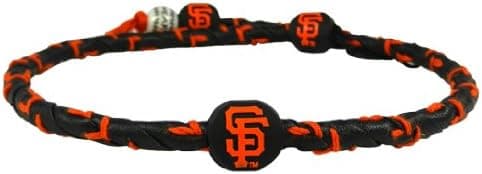 MLB Team Color Frozen Rope Baseball Necklace