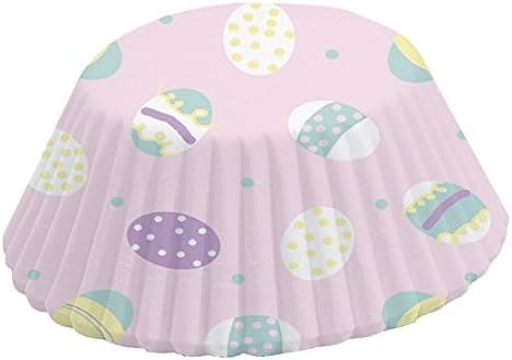 Fox Run Easter Eggs 75 Count Mini Baking Cups