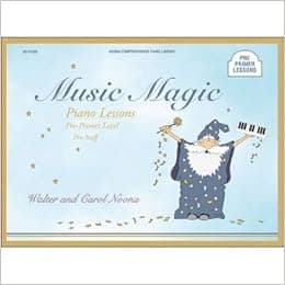 Noona Music Magic Piano Lessons: Pre-Primer Level (Pre-Staff) Lessons 40/1018H