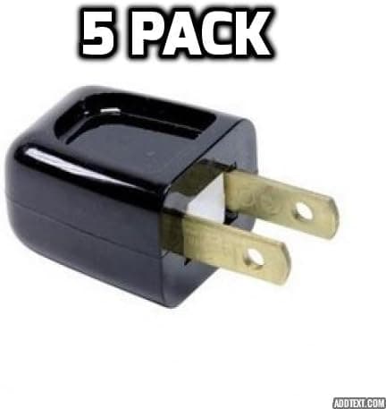 Easy Install, Add-A-Tap, Male Plug, 5 Pack (Brown)