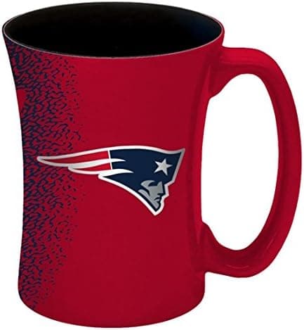 New England Patriots 14 oz Mocha Coffee Mug