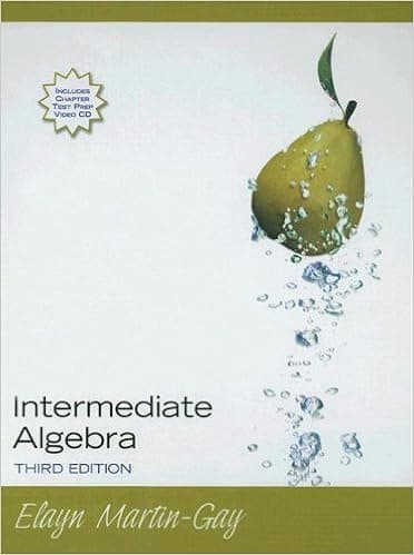 Intermediate Algebra