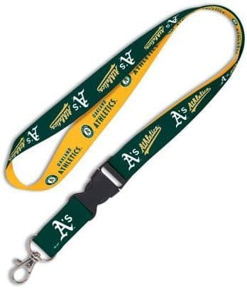 MLB Oakland Athletics Lanyard with Detachable Buckle