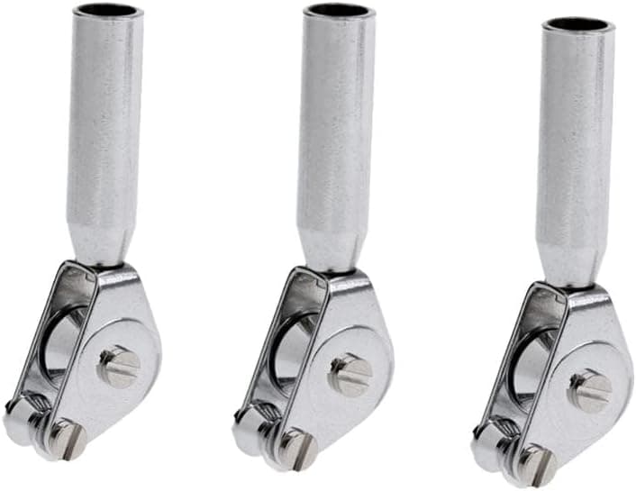 Dovewill 3Pcs Fishing Rod Double Roller Ring Tip Guides Fishing Rod Building Repairs 6mm/8.5mm/10mm